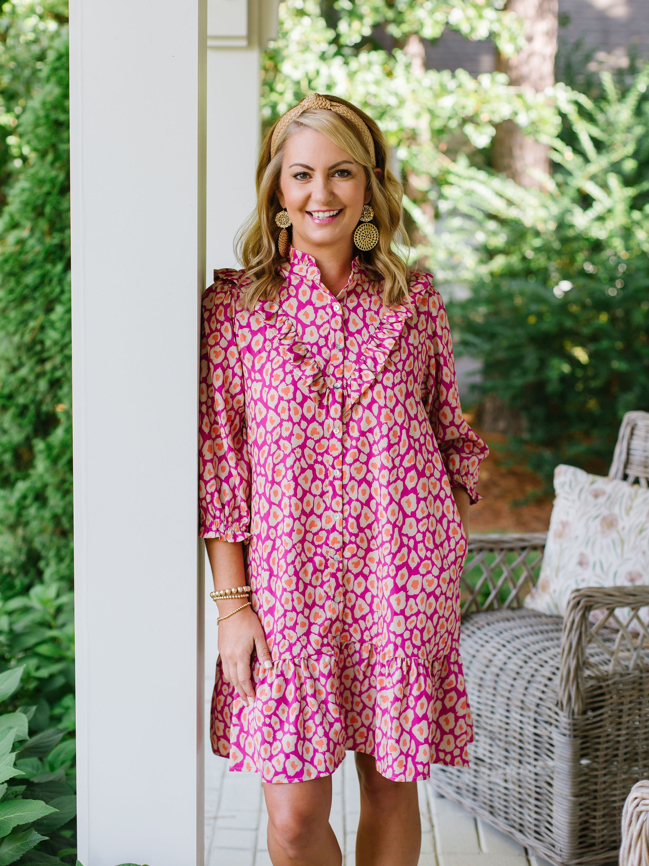 Waylon Dress | Fierce and Fine Berry – MICHELLE MCDOWELL