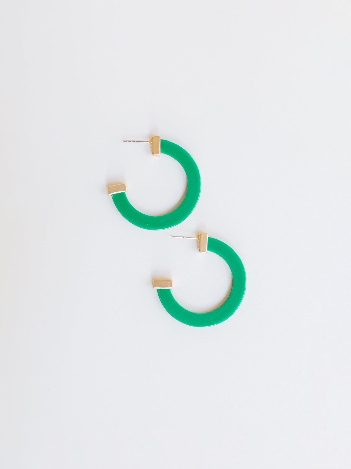 FINAL SALE - Classic Acrylic Hoops | Medium