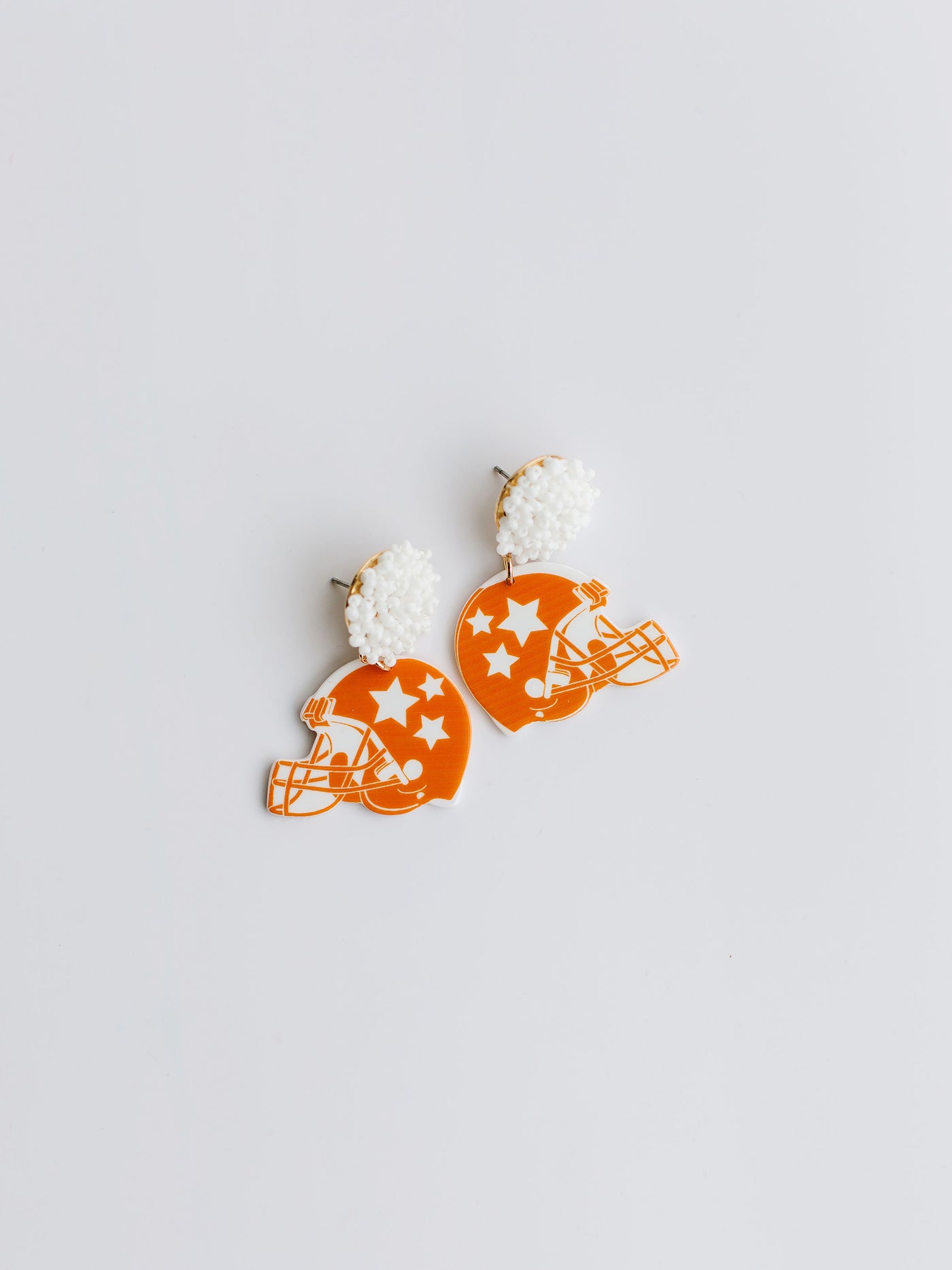 Touchdown Earrings | Orange