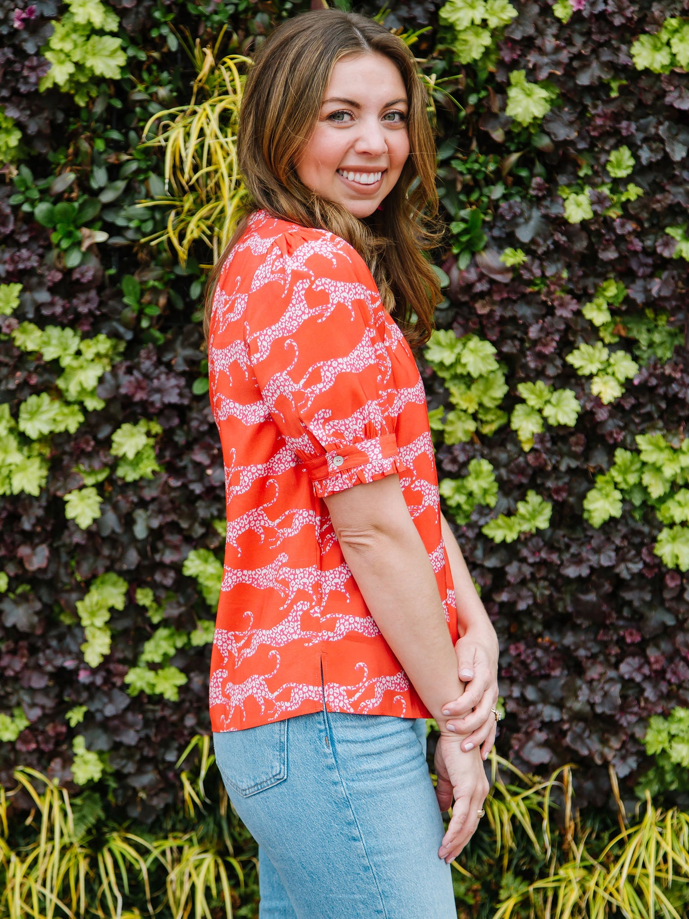FINAL SALE - Marie Top | Wild Hearts Coral