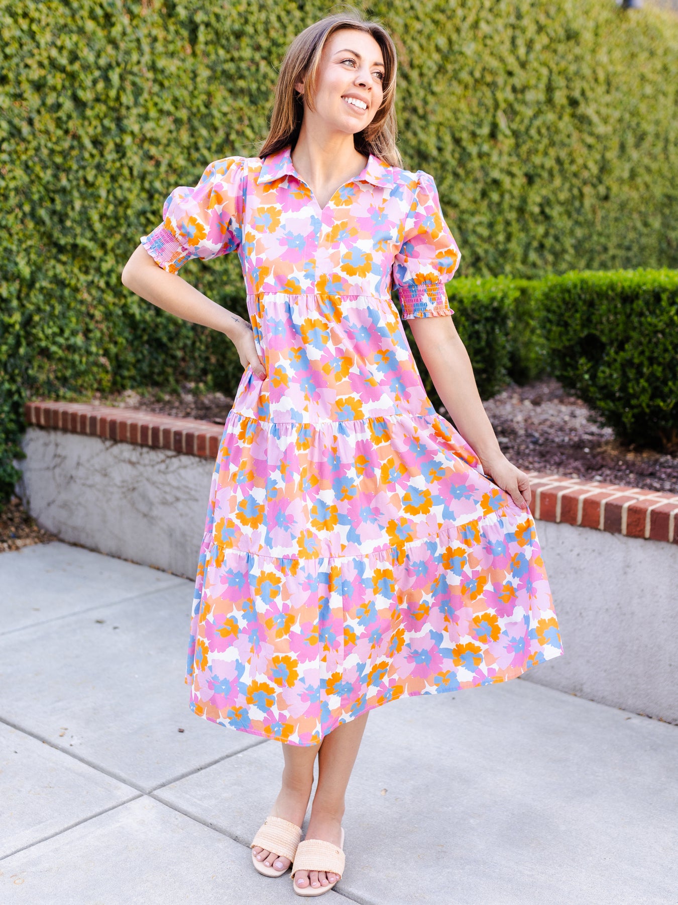 FINAL SALE - Molly Dress | Primrose Multi – MICHELLE MCDOWELL