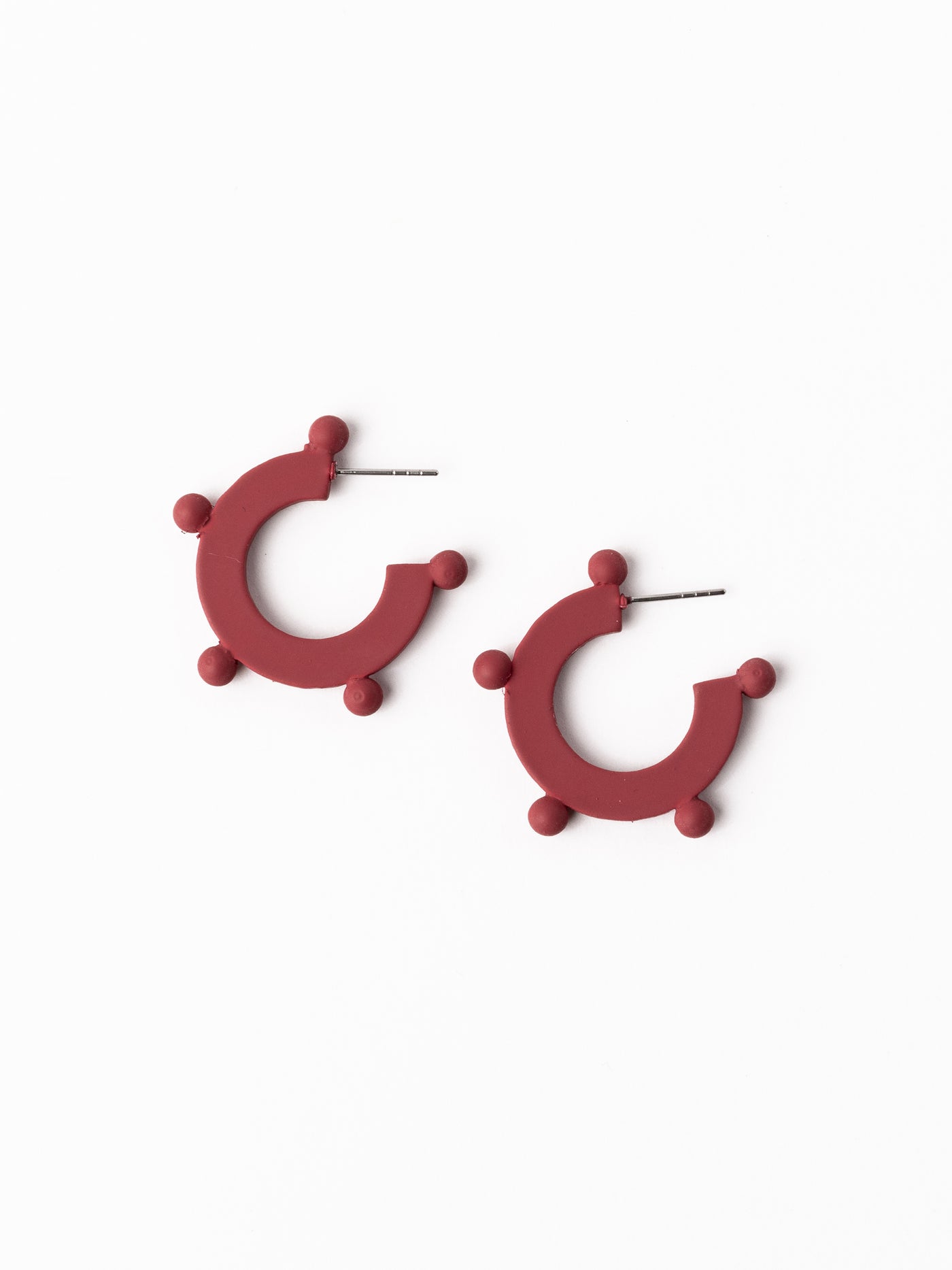 Astrid Earrings | Crimson – MICHELLE MCDOWELL