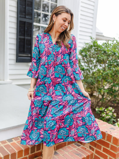 Benette Dress | Lovestruck Teal