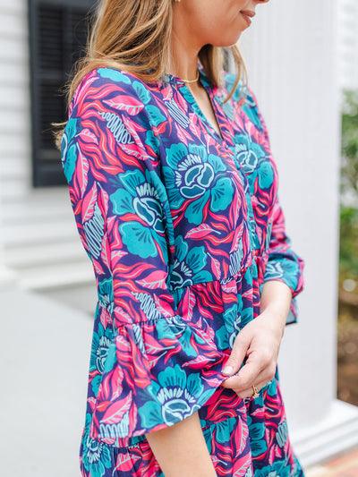 Benette Dress | Lovestruck Teal