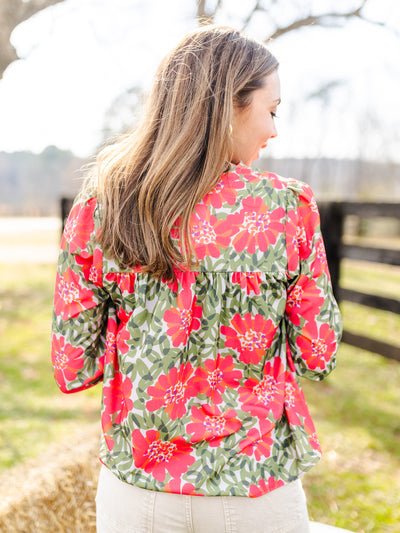 Elena Top | Wildflower Olive