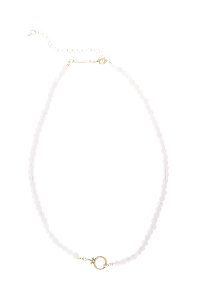 Thea Beaded Charm Necklace